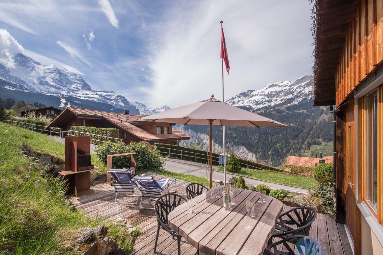 Schweizerheim Residence 11 Wengen Luaran gambar
