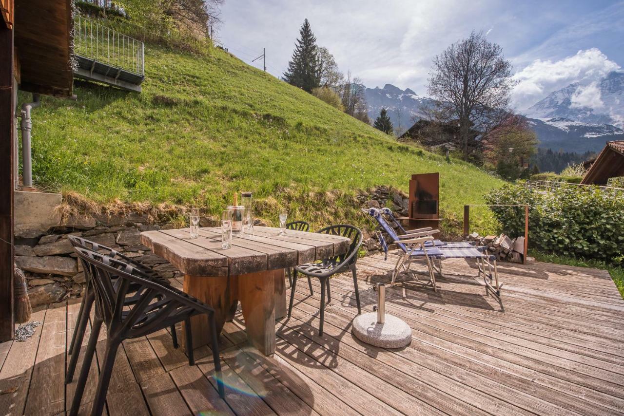 Schweizerheim Residence 11 Wengen Luaran gambar